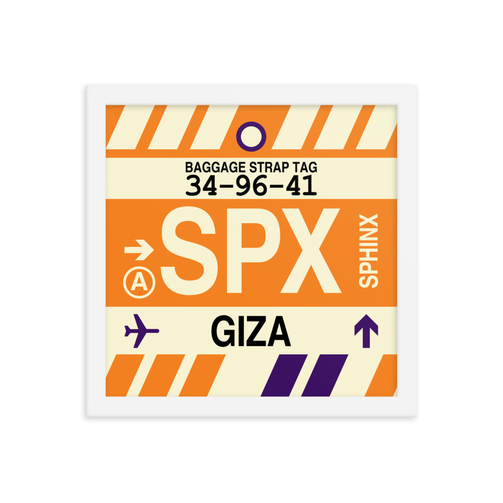 Travel-Themed Framed Print • SPX Giza • YHM Designs - Image 12