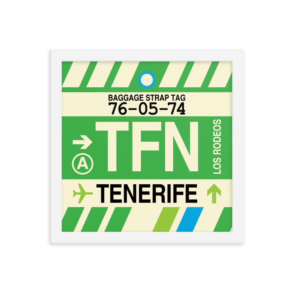 Travel-Themed Framed Print • TFN Tenerife Souvenir • YHM Designs - Image 12