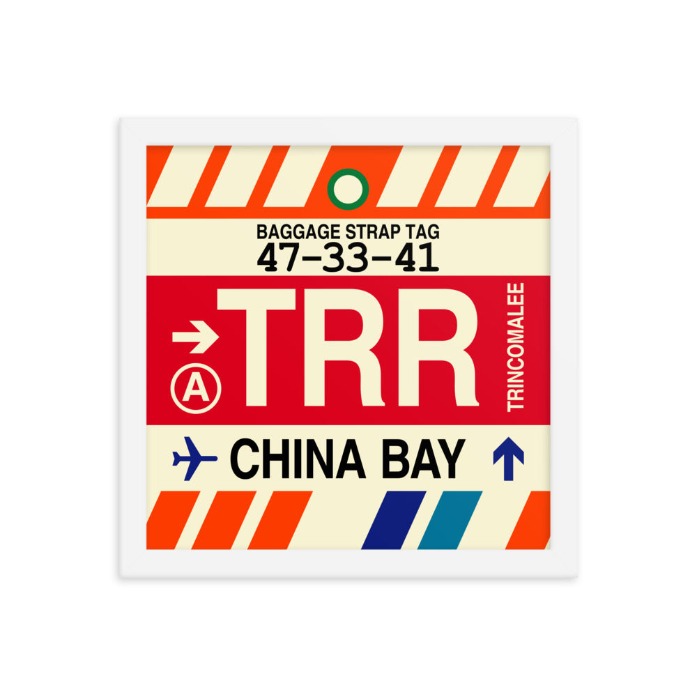 Travel-Themed Framed Print • TRR China Bay Souvenir • YHM Designs - Image 12