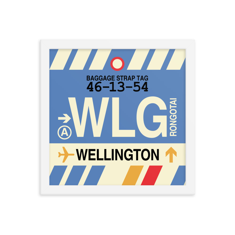 Travel-Themed Framed Print • WLG Wellington • YHM Designs - Image 12