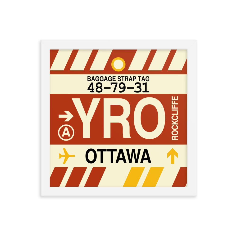 Travel-Themed Framed Print • YRO Ottawa • YHM Designs - Image 12