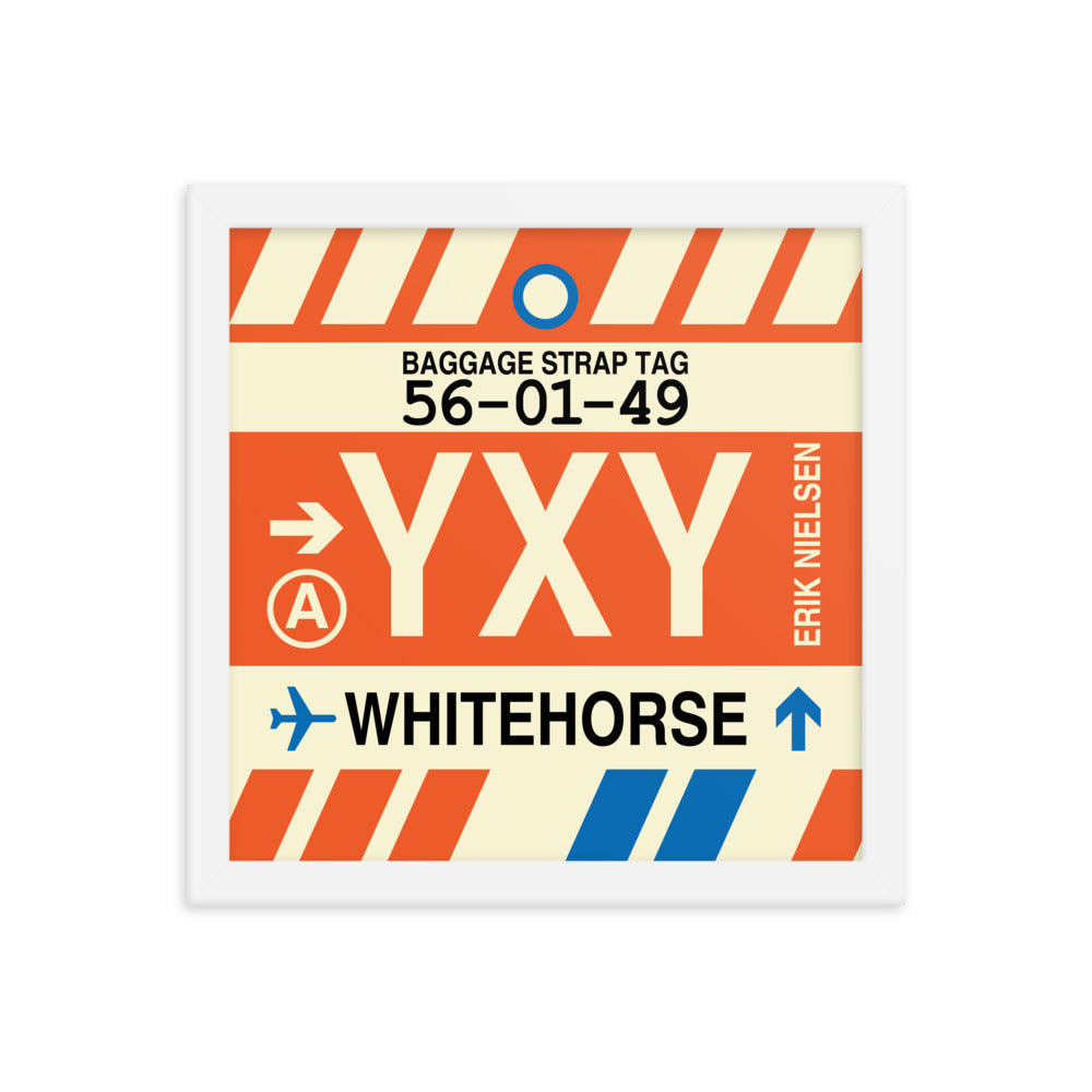 Travel-Themed Framed Print • YXY Whitehorse • YHM Designs - Image 12