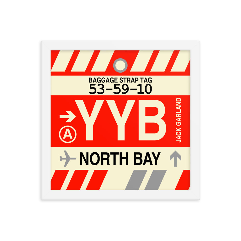 Travel-Themed Framed Print • YYB North Bay • YHM Designs - Image 12