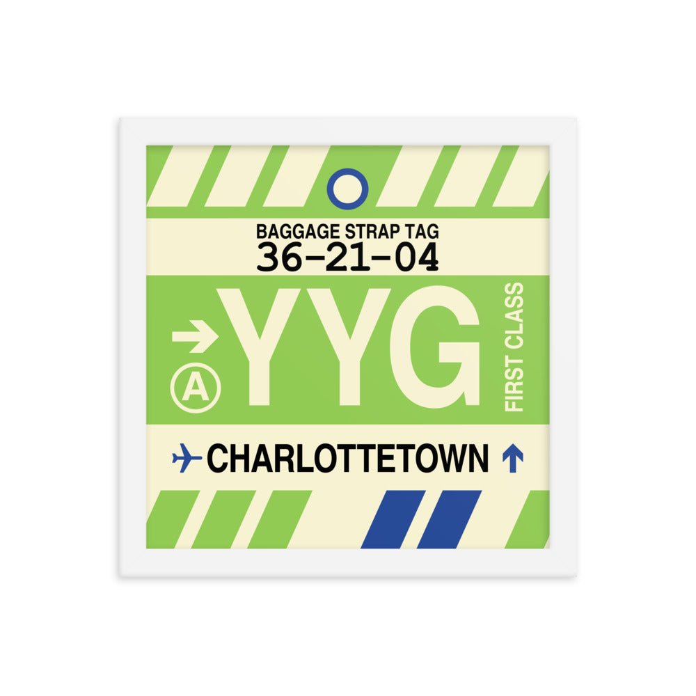 Travel-Themed Framed Print • YYG Charlottetown • YHM Designs - Image 12