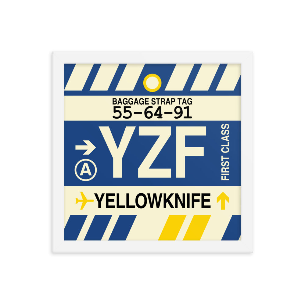 Travel-Themed Framed Print • YZF Yellowknife • YHM Designs - Image 12
