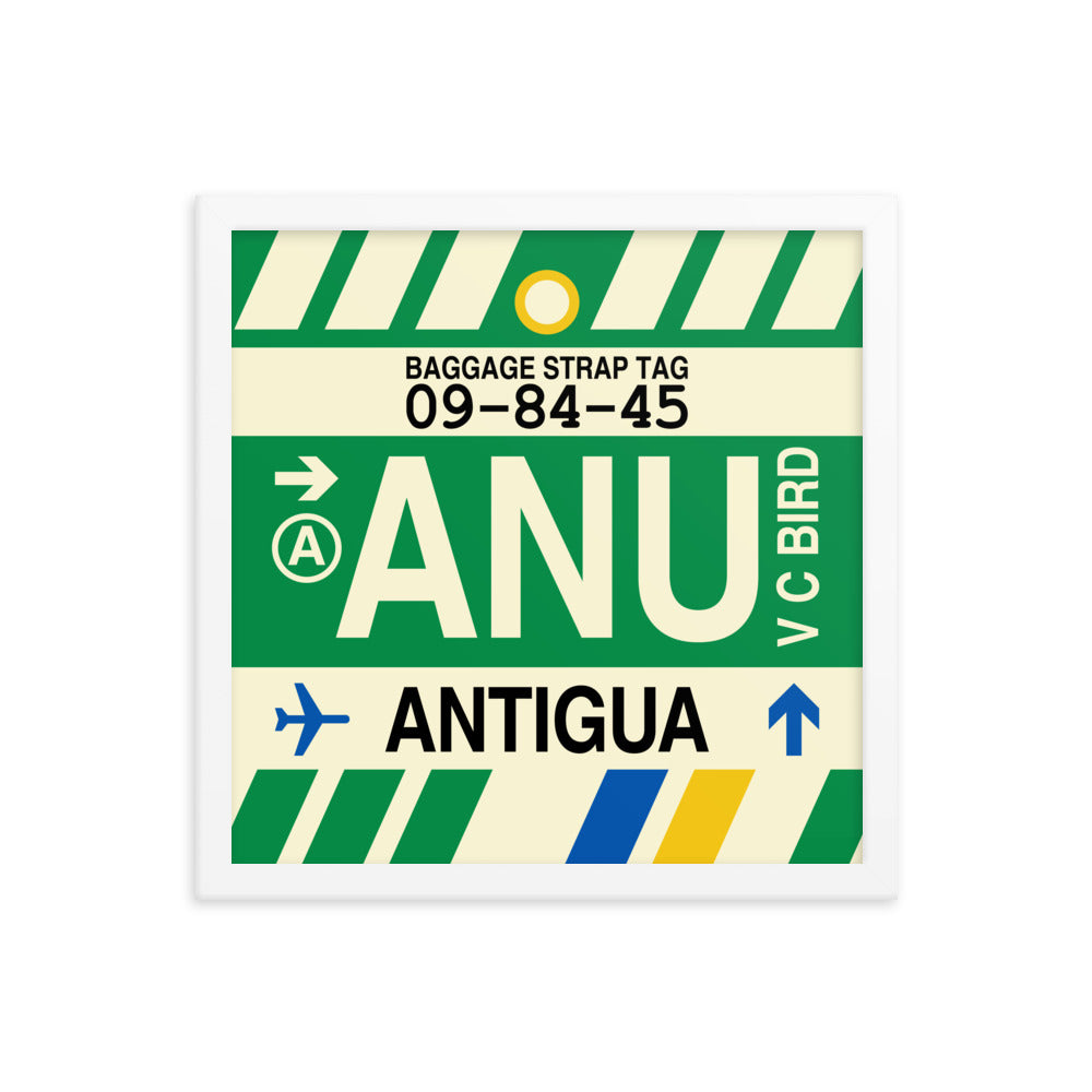 Travel-Themed Framed Print • ANU Antigua • YHM Designs - Image 13