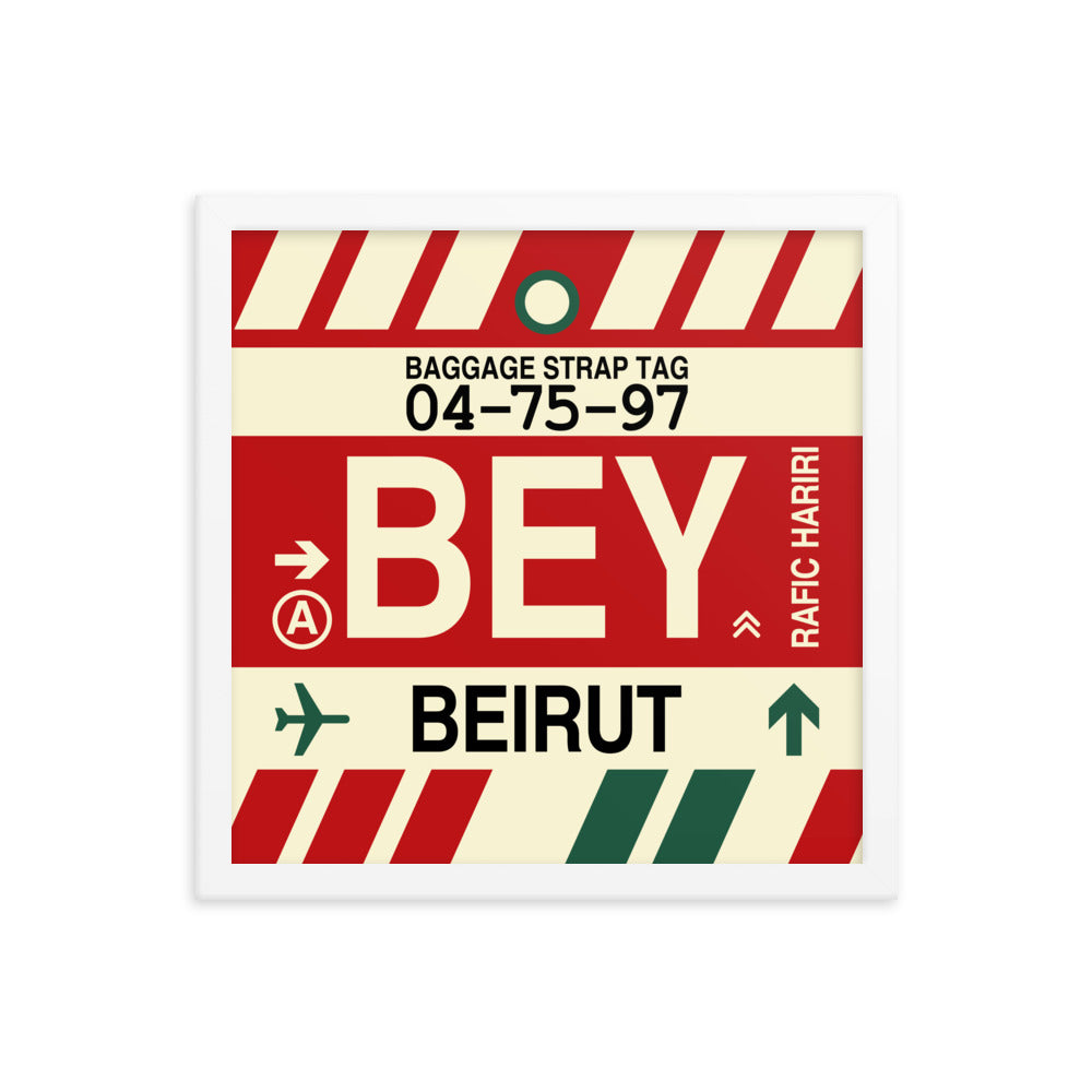 Travel-Themed Framed Print • BEY Beirut • YHM Designs - Image 13