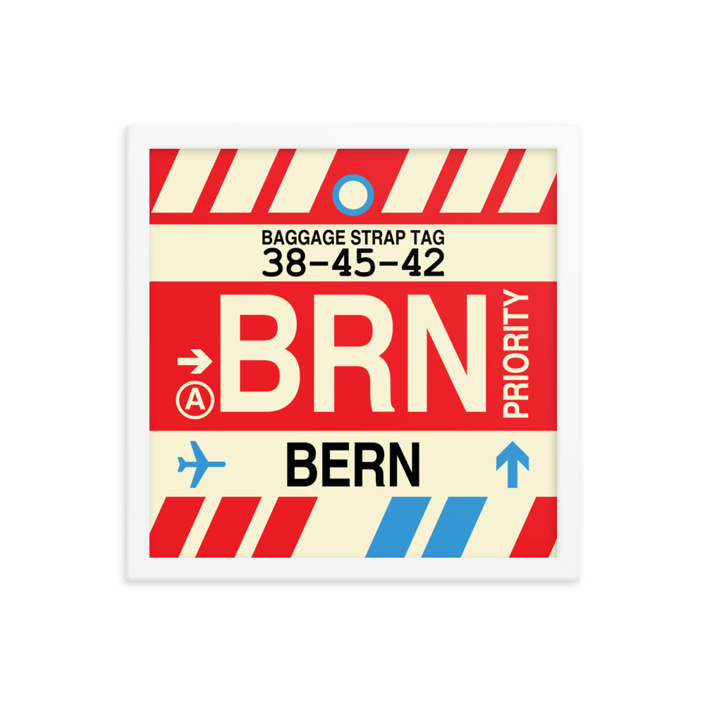 Travel-Themed Framed Print • BRN Bern Souvenir • YHM Designs - Image 13