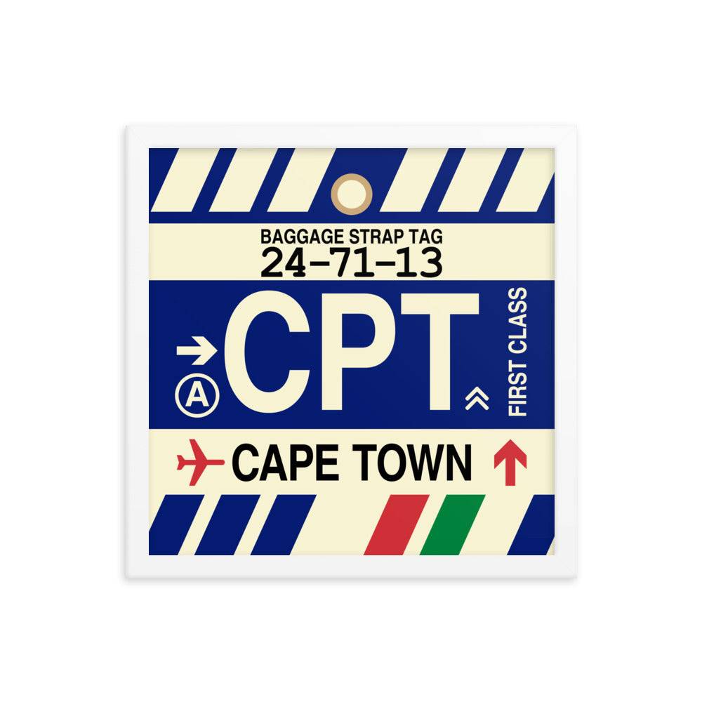 Travel-Themed Framed Print • CPT Cape Town • YHM Designs - Image 13