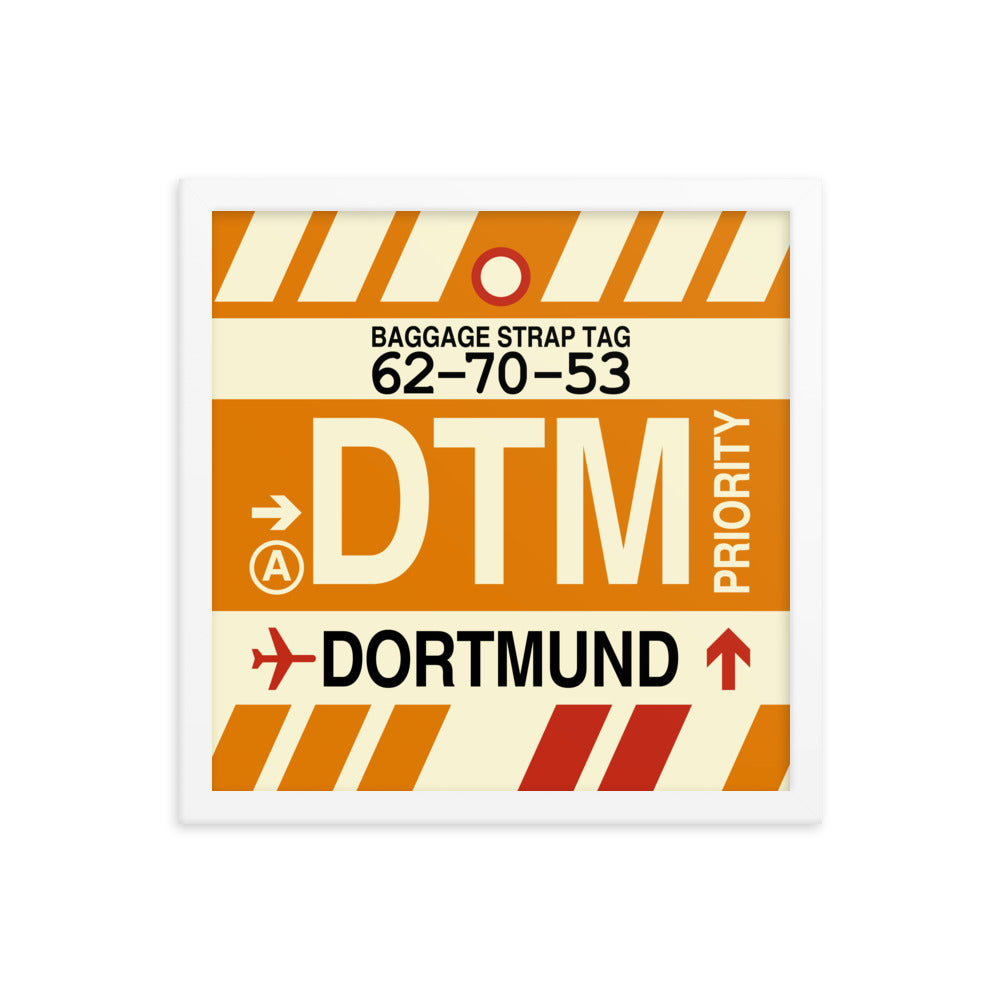 Travel-Themed Framed Print • DTM Dortmund • YHM Designs - Image 13