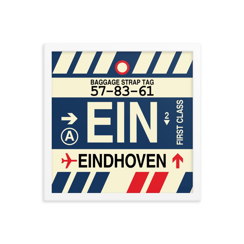 Travel-Themed Framed Print • EIN Eindhoven Souvenir • YHM Designs - Image 13