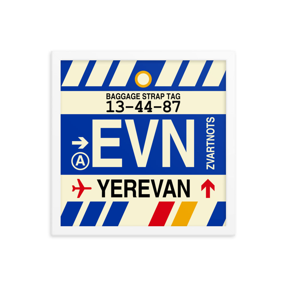 Travel-Themed Framed Print • EVN Yerevan Souvenir • YHM Designs - Image 13