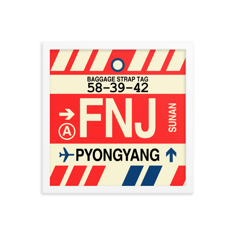 Travel-Themed Framed Print • FNJ Pyongyang Souvenir • YHM Designs - Image 13