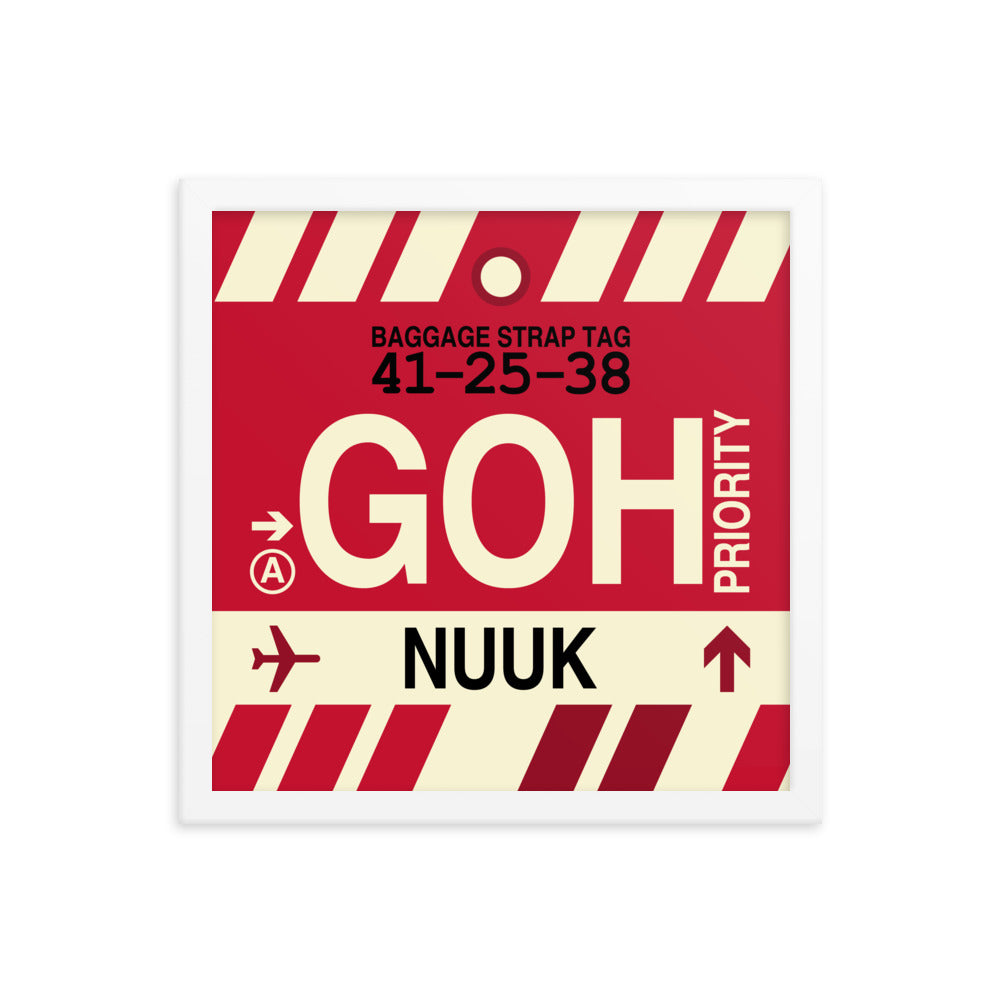 Travel-Themed Framed Print • GOH Nuuk Souvenir • YHM Designs - Image 13