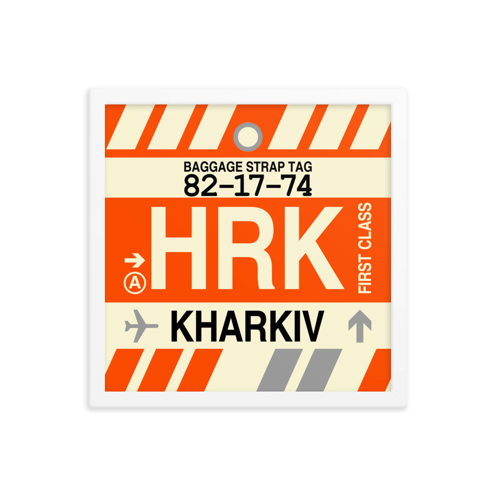 Travel-Themed Framed Print • HRK Kharkiv Souvenir • YHM Designs - Image 13