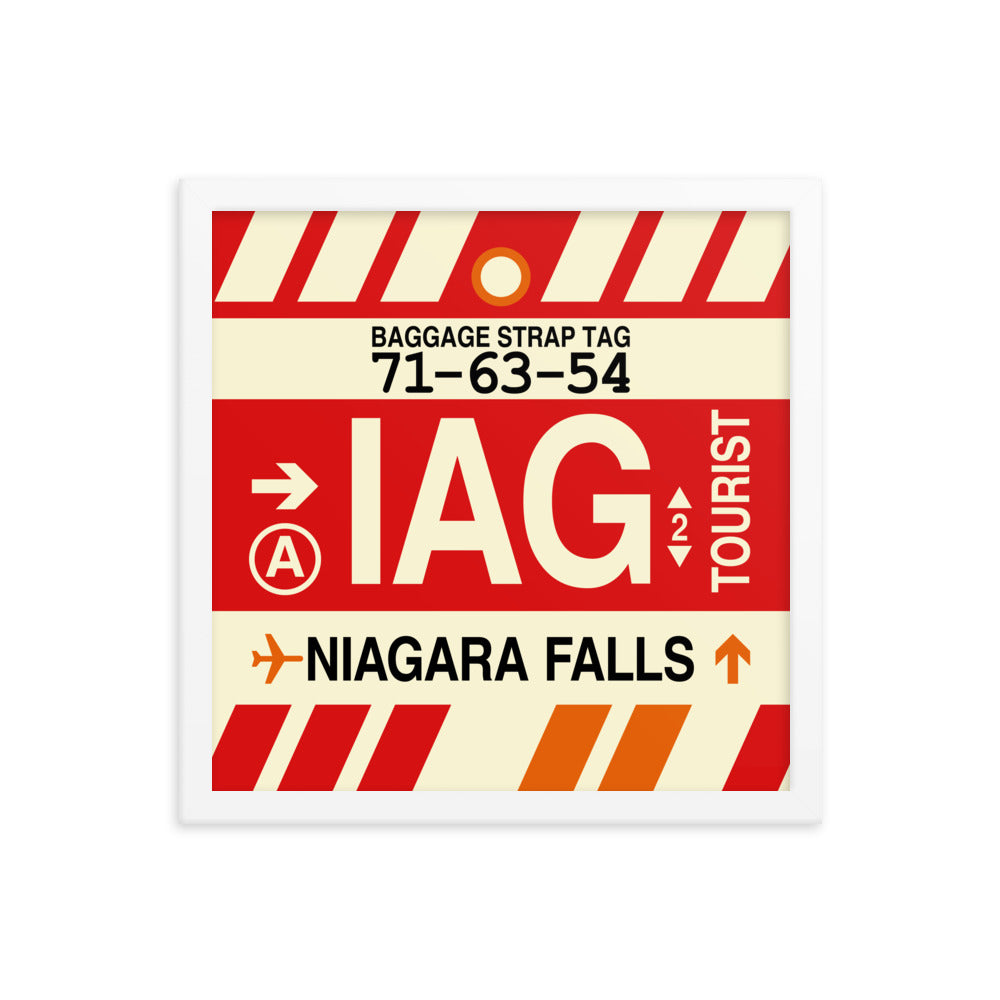 Travel-Themed Framed Print • IAG Niagara Falls Souvenir • YHM Designs - Image 13