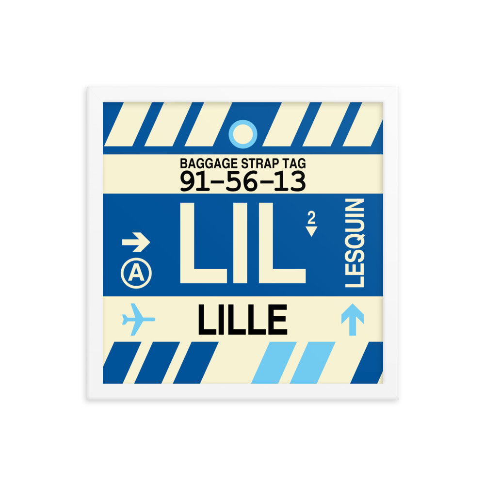 Travel-Themed Framed Print • LIL Lille • YHM Designs - Image 13