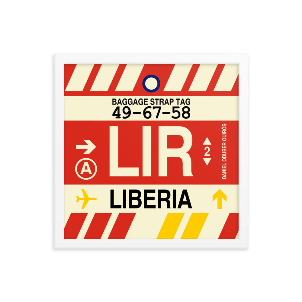 Travel-Themed Framed Print • LIR Liberia Souvenir • YHM Designs - Image 13