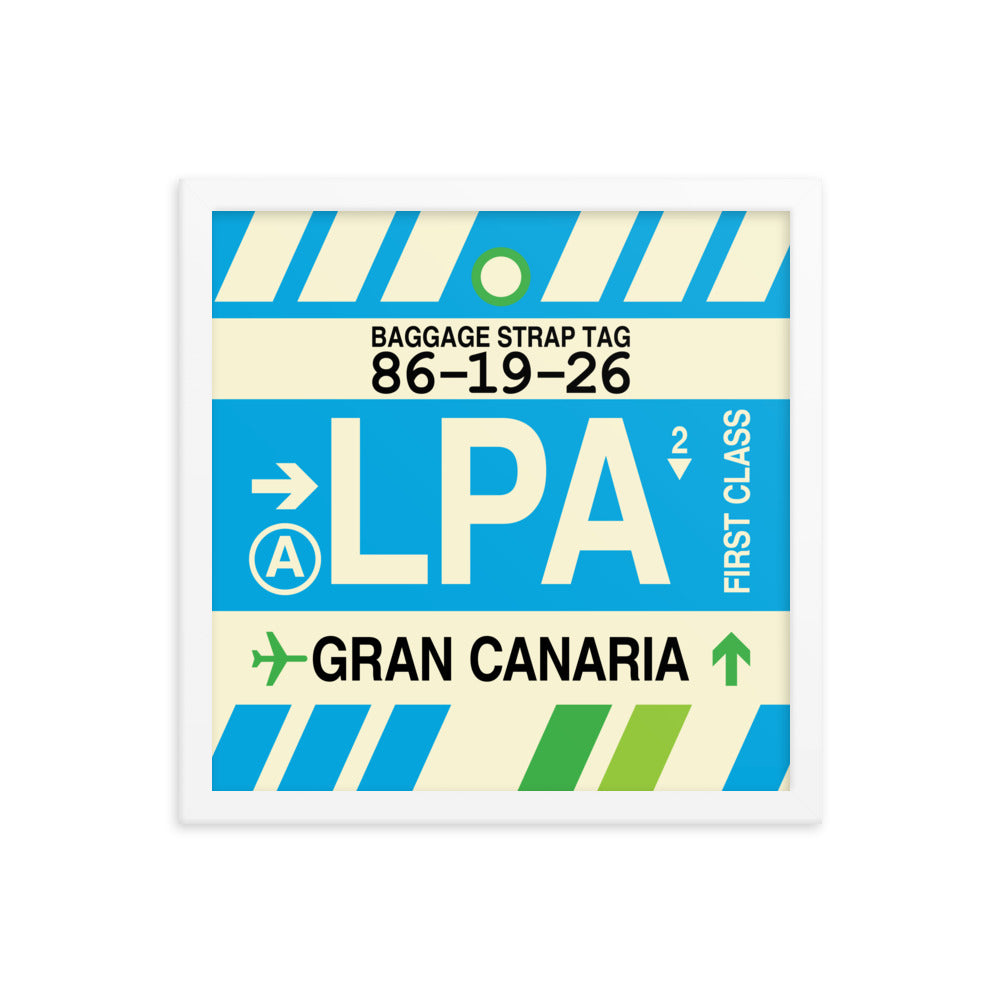 Travel-Themed Framed Print • LPA Gran Canaria Souvenir • YHM Designs - Image 13