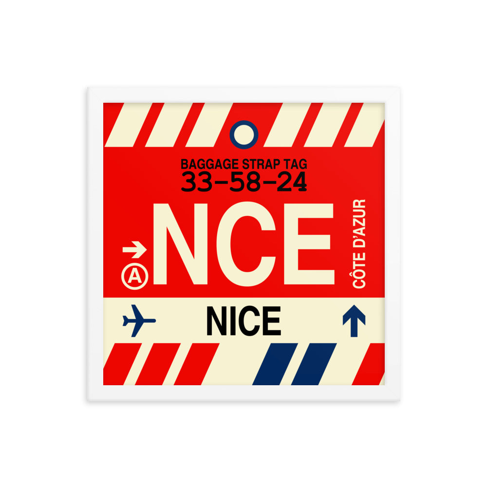 Travel-Themed Framed Print • NCE Nice • YHM Designs - Image 13