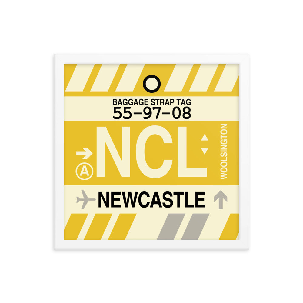 Travel-Themed Framed Print • NCL Newcastle Souvenir • YHM Designs - Image 13
