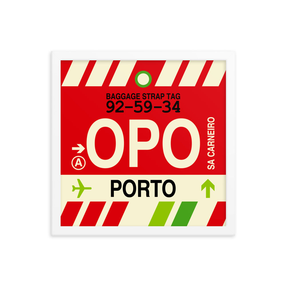 Travel-Themed Framed Print • OPO Porto Souvenir • YHM Designs - Image 13