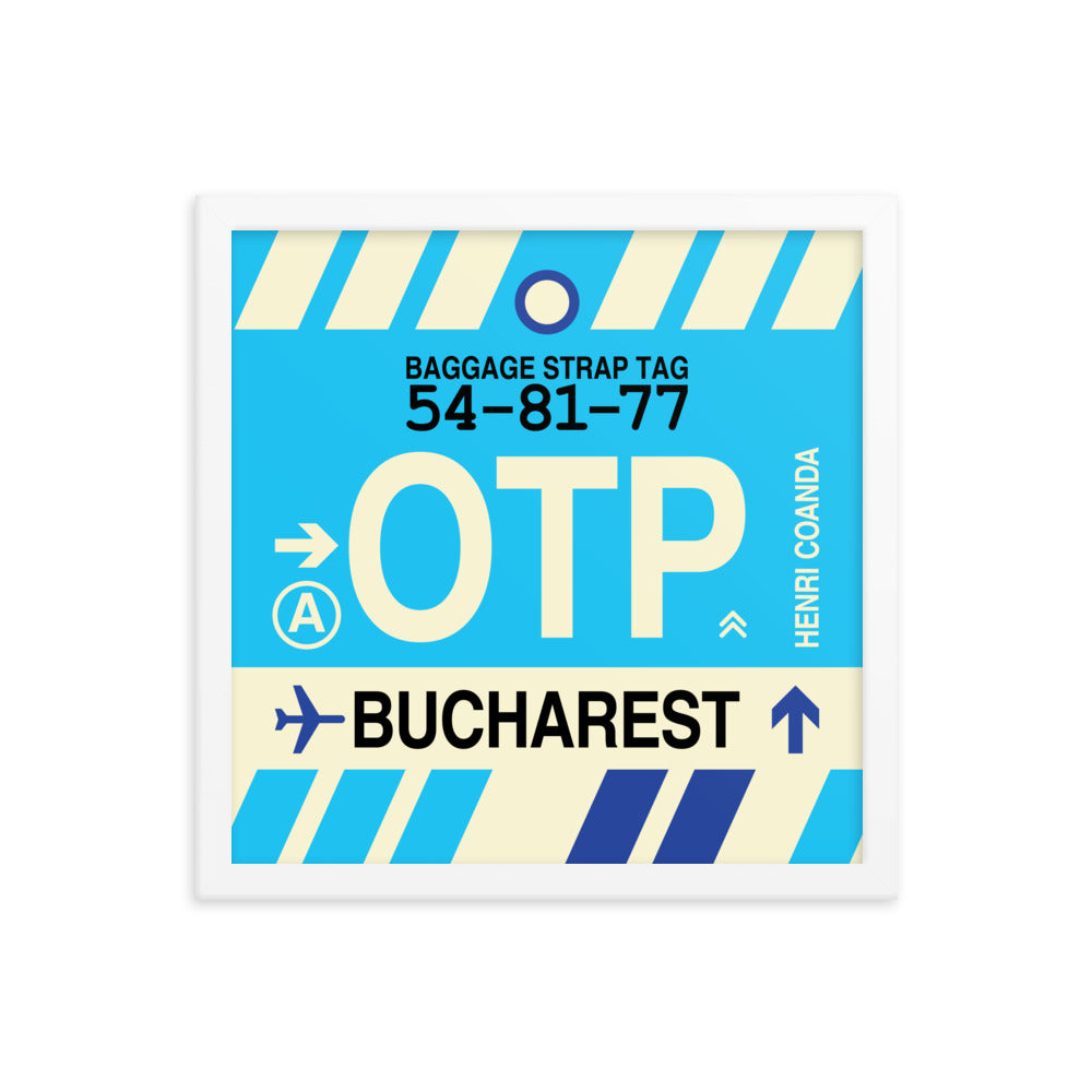 Travel-Themed Framed Print • OTP Bucharest Souvenir • YHM Designs - Image 13