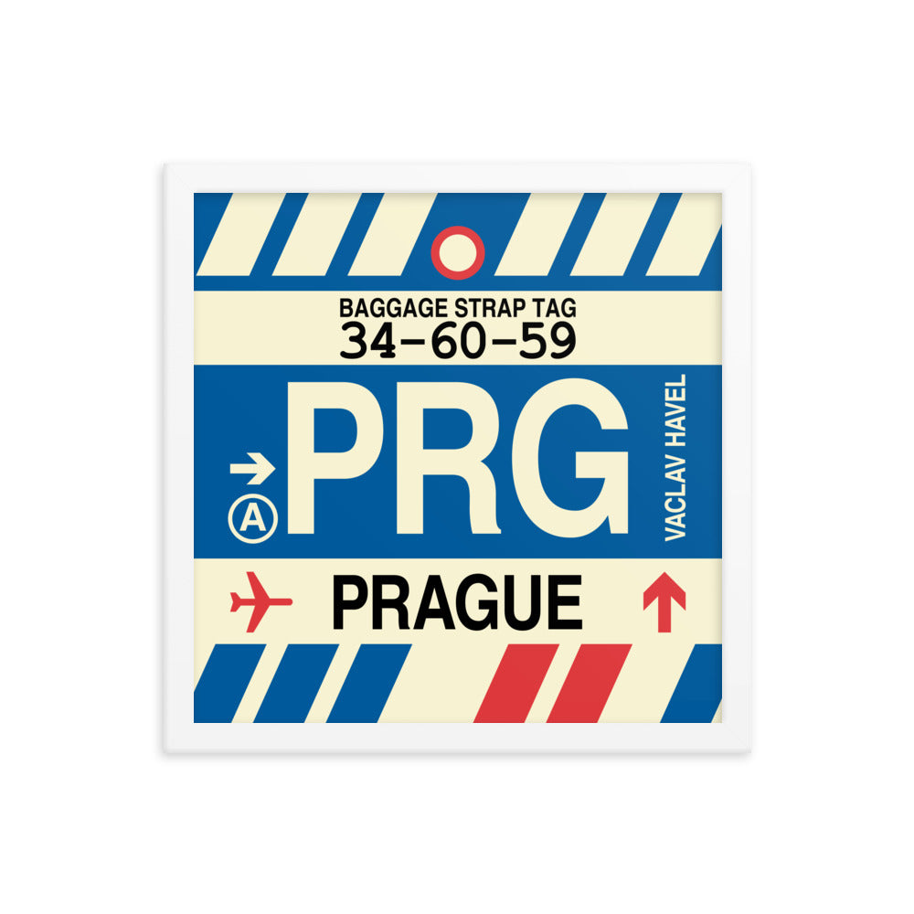 Travel-Themed Framed Print • PRG Prague Souvenir • YHM Designs - Image 13