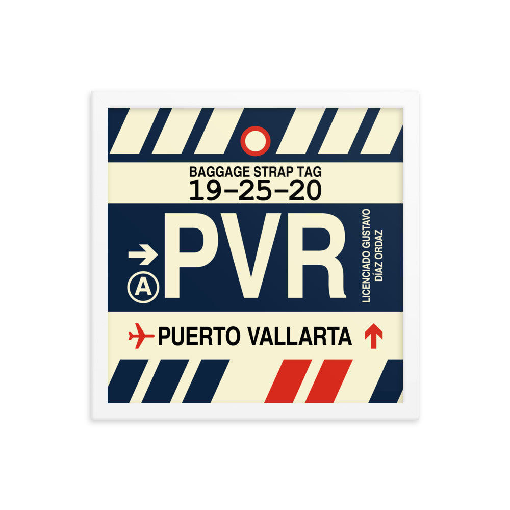 Travel-Themed Framed Print • PVR Puerto Vallarta Souvenir • YHM Designs - Image 13