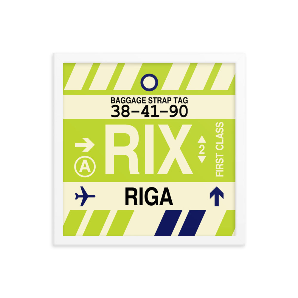 Travel-Themed Framed Print • RIX Riga Souvenir • YHM Designs - Image 13