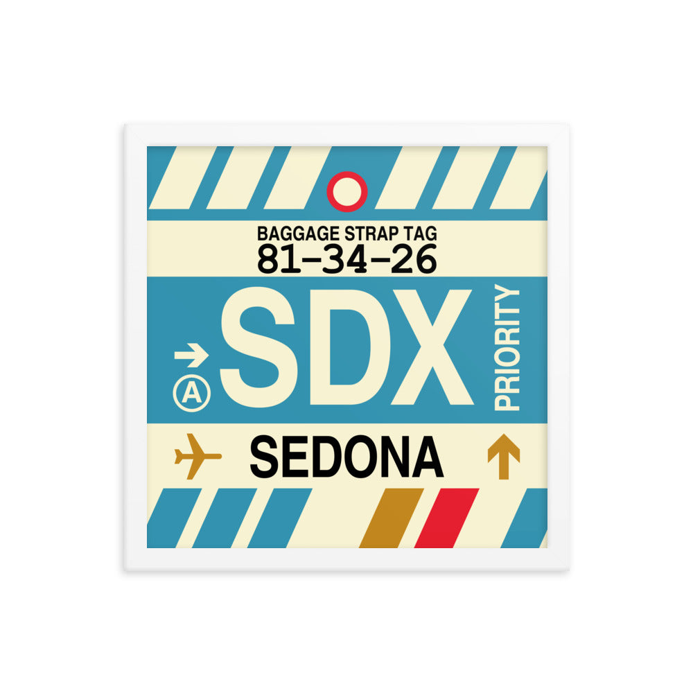 Travel-Themed Framed Print • SDX Sedona Souvenir • YHM Designs - Image 13