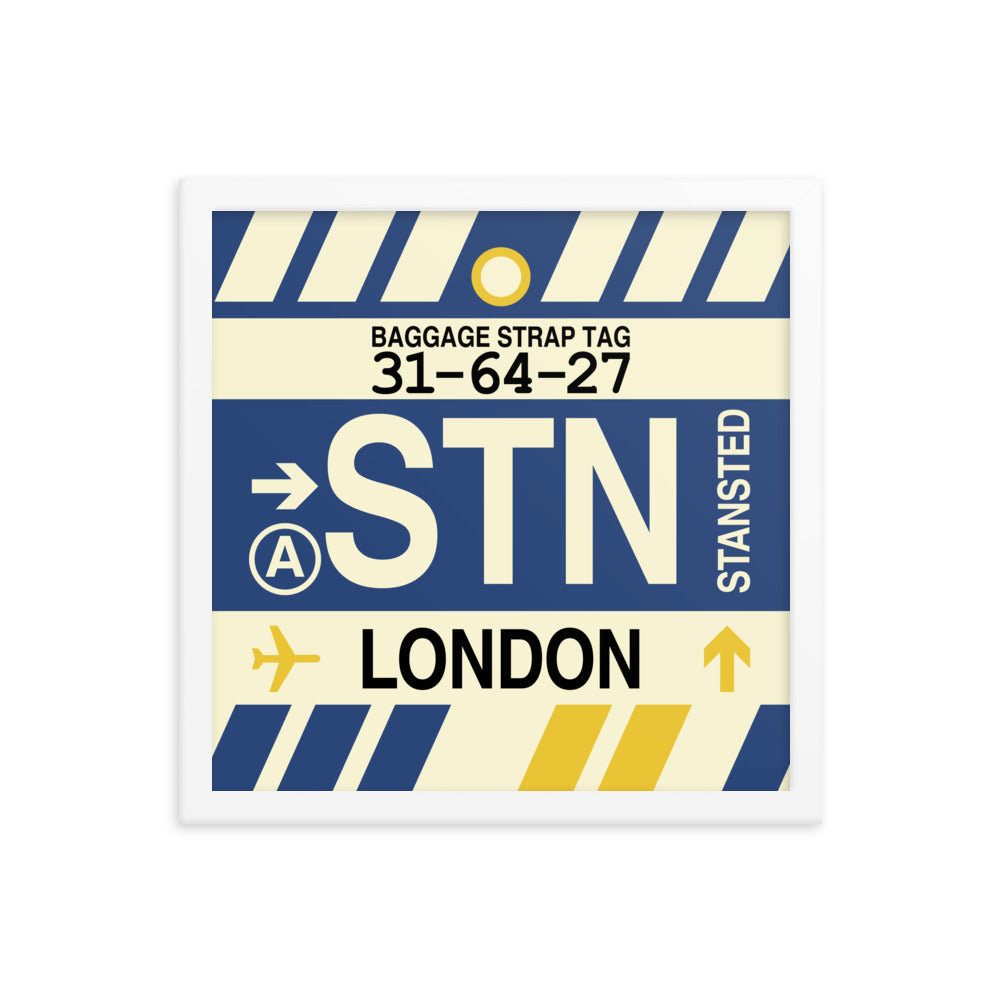 Travel-Themed Framed Print • STN London Souvenir • YHM Designs - Image 13