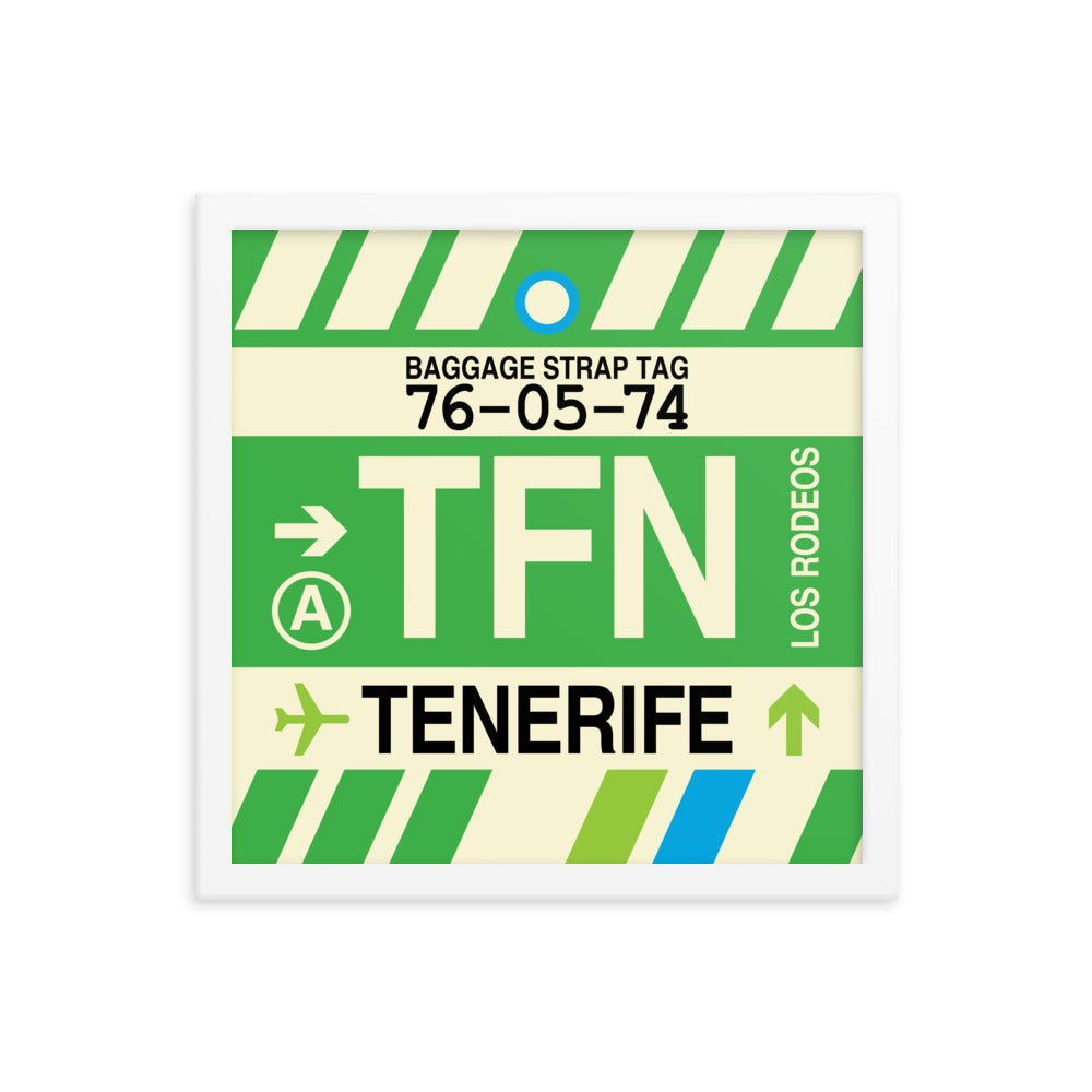 Travel-Themed Framed Print • TFN Tenerife Souvenir • YHM Designs - Image 13