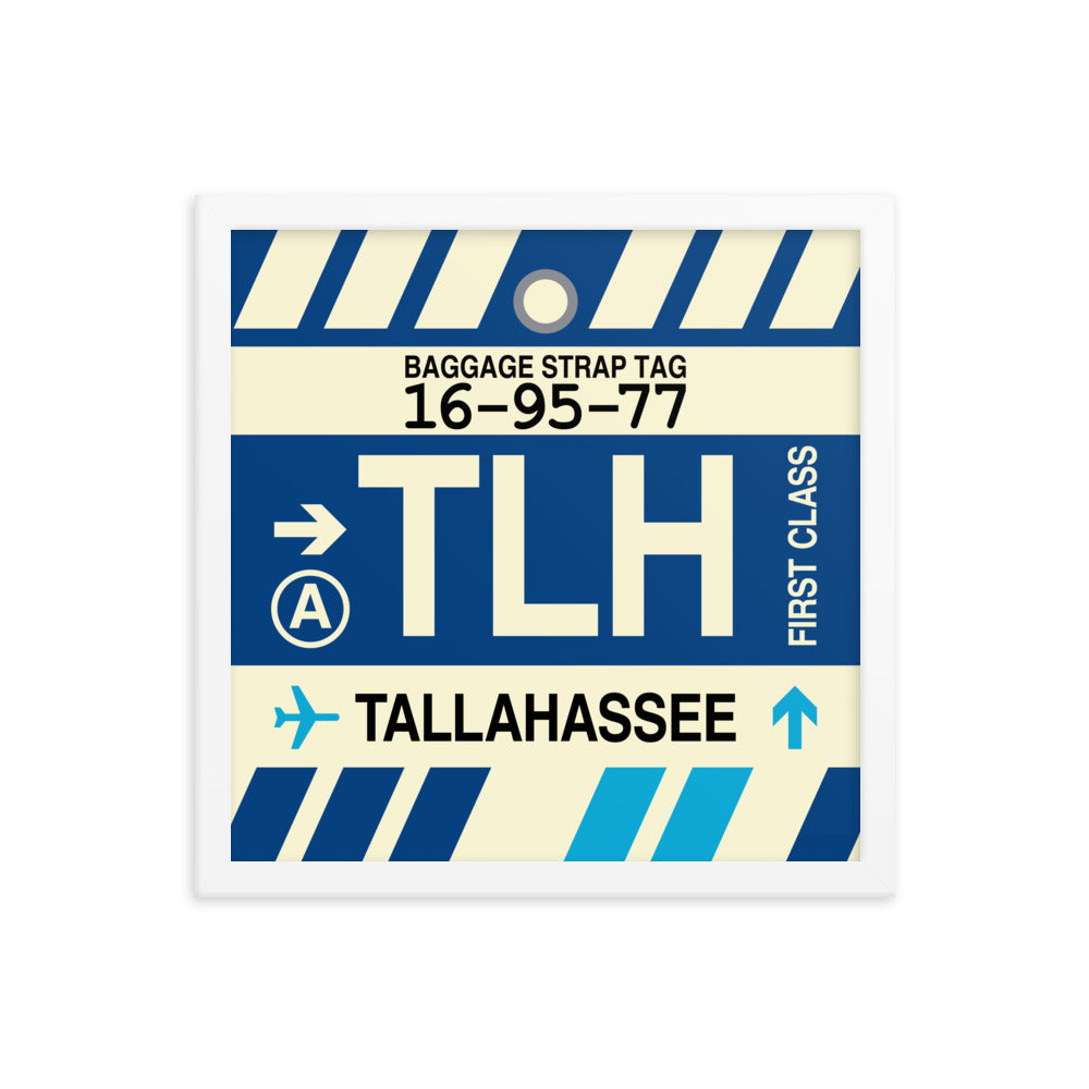 Travel-Themed Framed Print • TLH Tallahassee • YHM Designs - Image 13