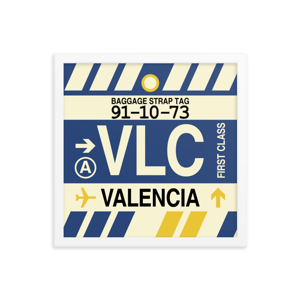 Travel-Themed Framed Print • VLC Valencia Souvenir • YHM Designs - Image 13
