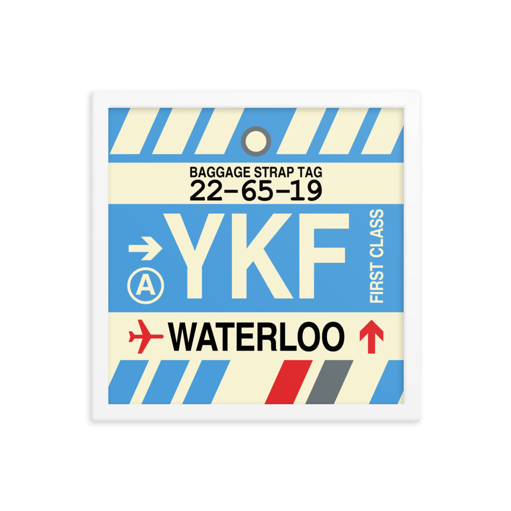 Travel-Themed Framed Print • YKF Waterloo Souvenir • YHM Designs - Image 13