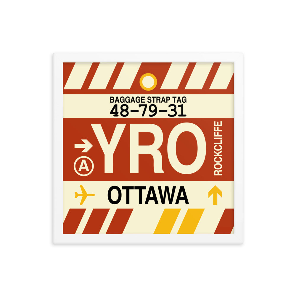 Travel-Themed Framed Print • YRO Ottawa • YHM Designs - Image 13