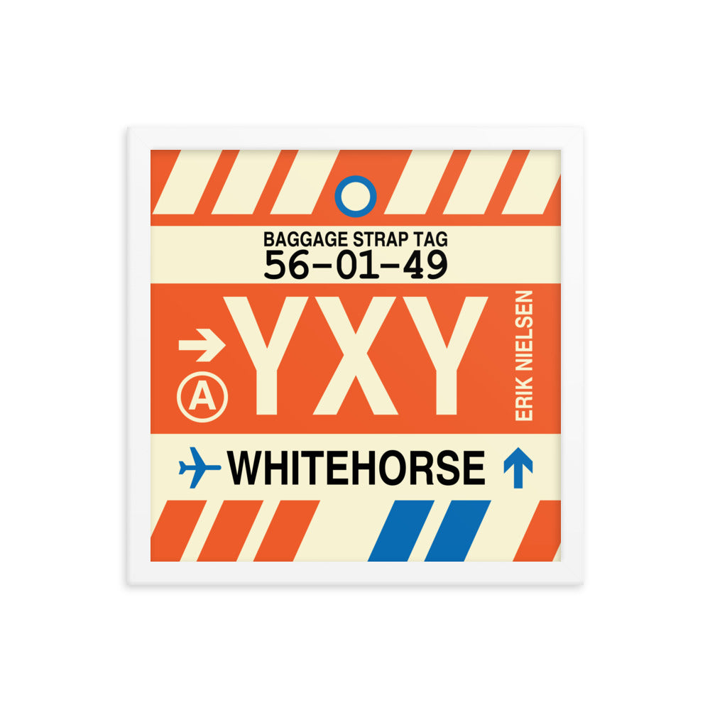 Travel-Themed Framed Print • YXY Whitehorse • YHM Designs - Image 13