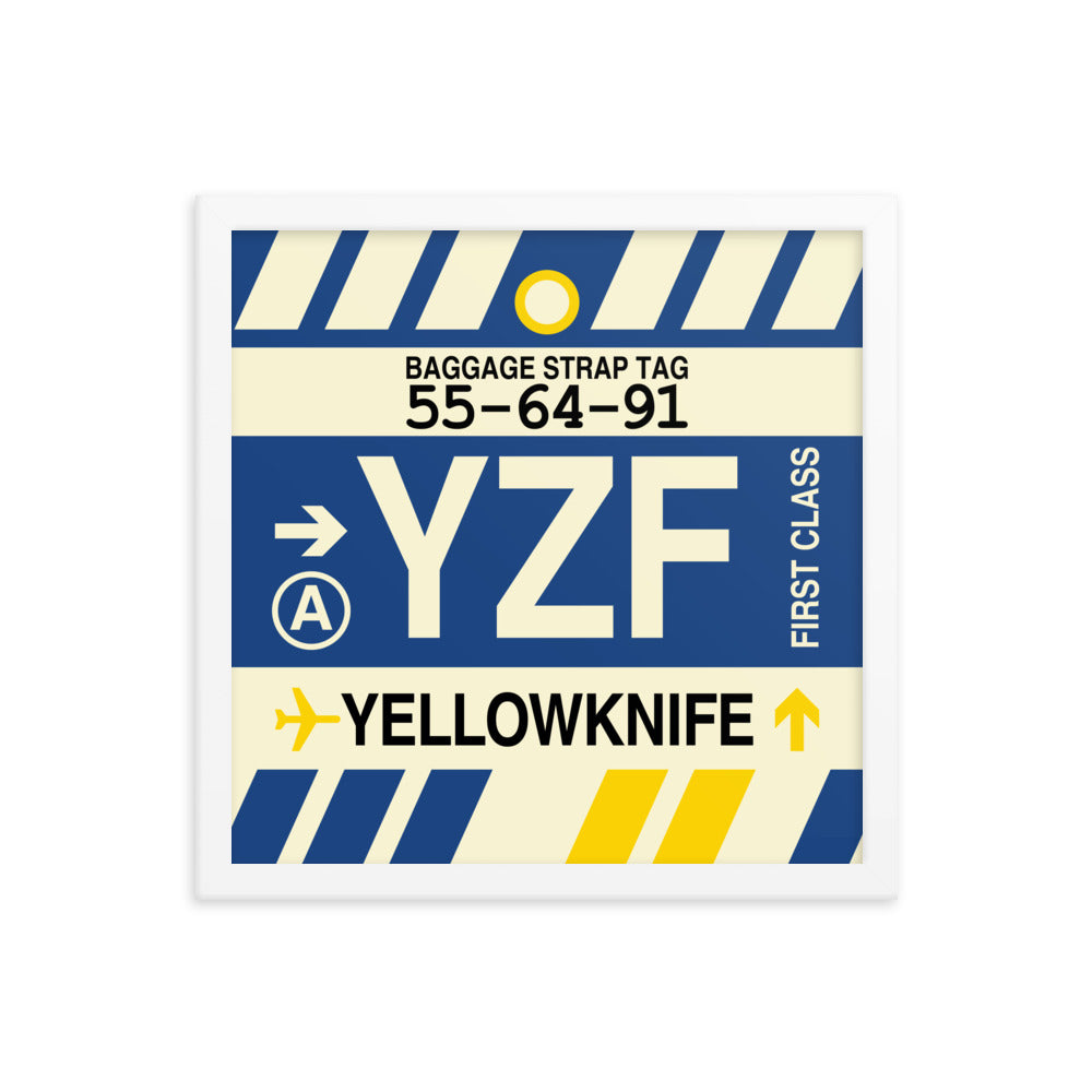 Travel-Themed Framed Print • YZF Yellowknife • YHM Designs - Image 13