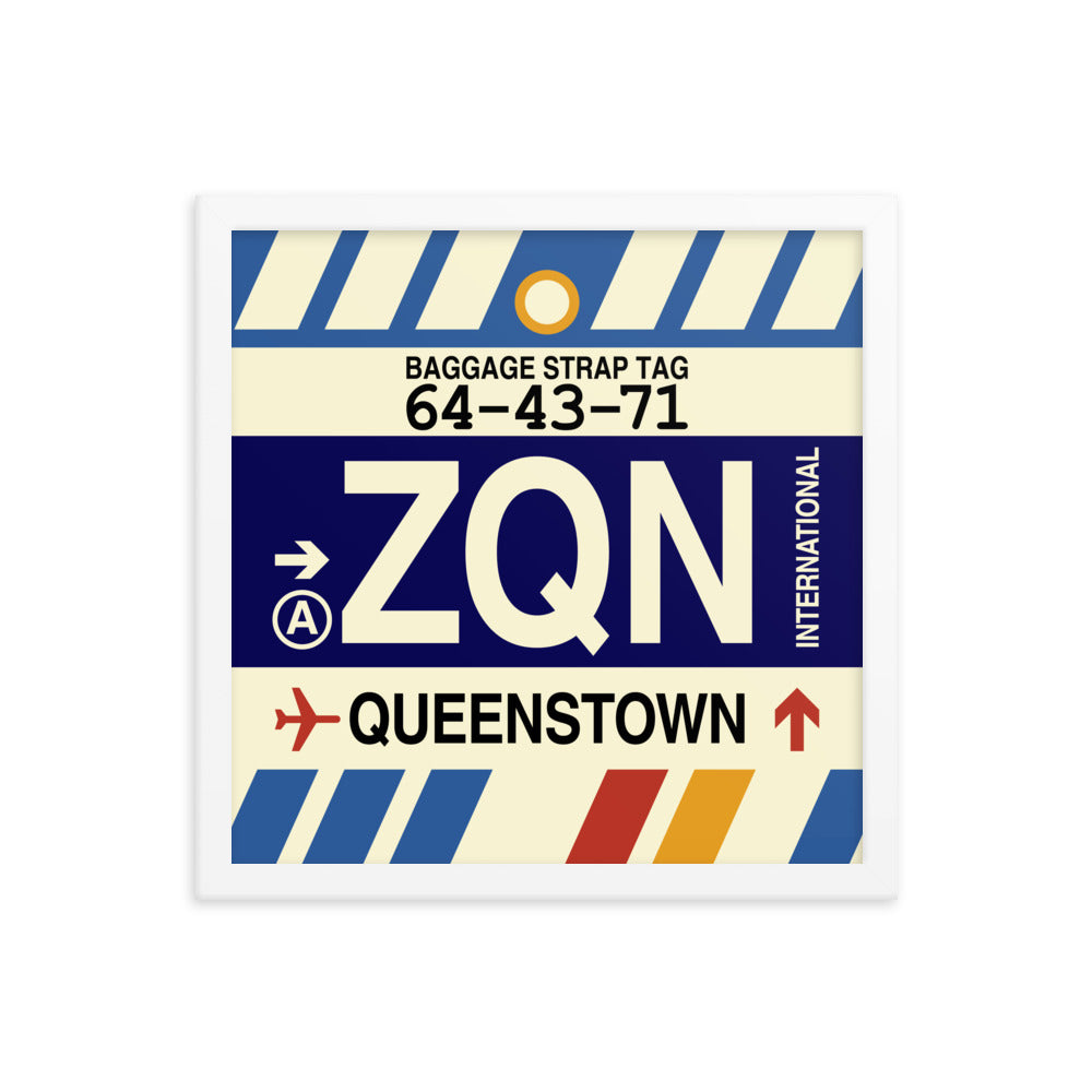 Travel-Themed Framed Print • ZQN Queenstown Souvenir • YHM Designs - Image 13