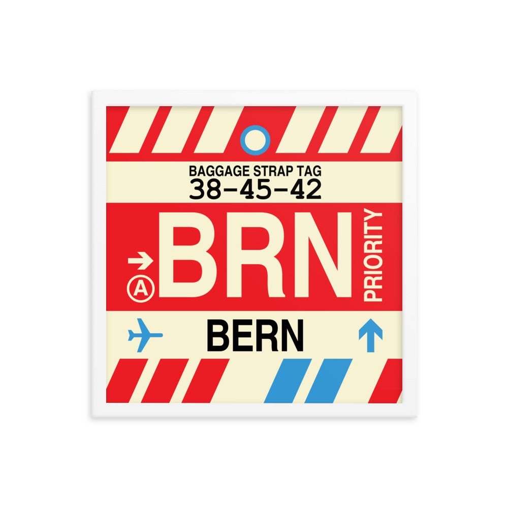 Travel-Themed Framed Print • BRN Bern Souvenir • YHM Designs - Image 14