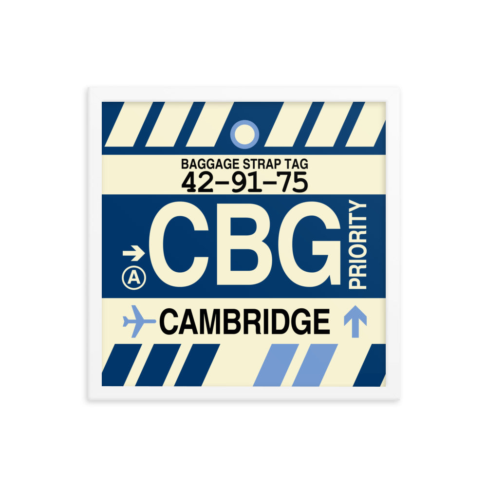 Travel-Themed Framed Print • CBG Cambridge Souvenir • YHM Designs - Image 14