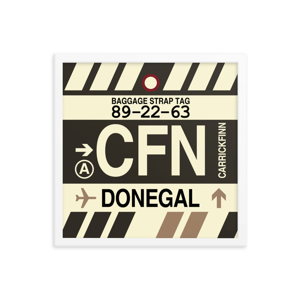 Travel-Themed Framed Print • CFN Donegal Souvenir • YHM Designs - Image 14