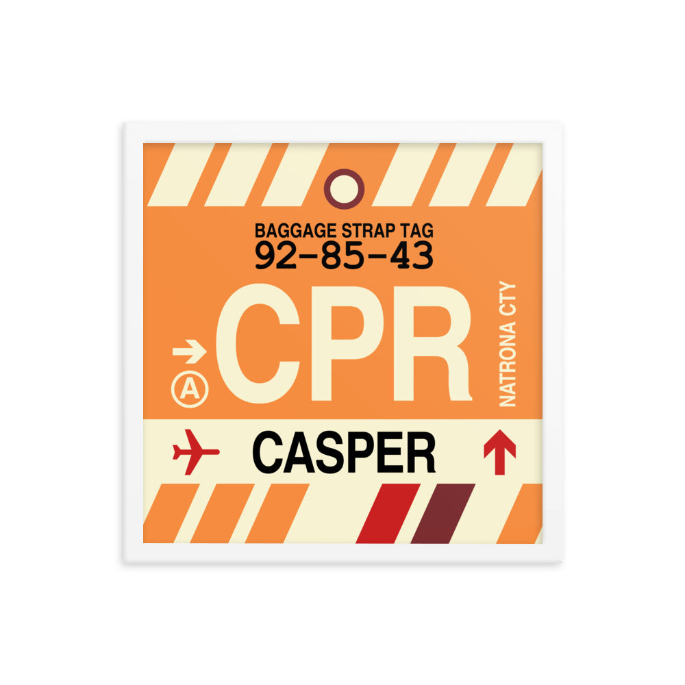 Travel-Themed Framed Print • CPR Casper Souvenir • YHM Designs - Image 14