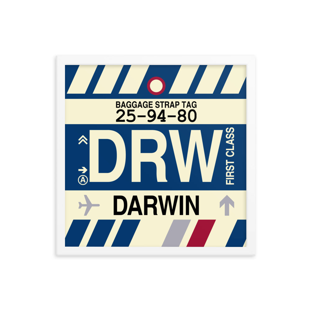 Travel-Themed Framed Print • DRW Darwin • YHM Designs - Image 14