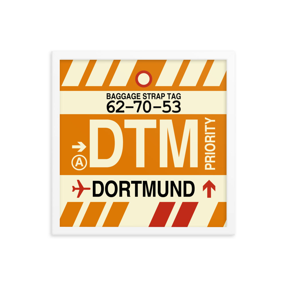 Travel-Themed Framed Print • DTM Dortmund Souvenir • YHM Designs - Image 14
