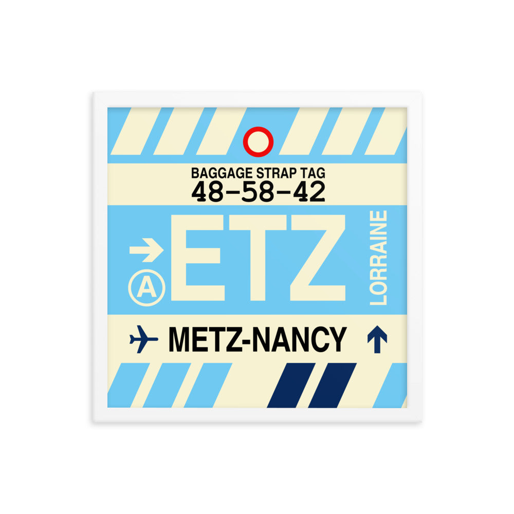 Travel-Themed Framed Print • ETZ Metz-Nancy-Lorraine • YHM Designs - Image 14