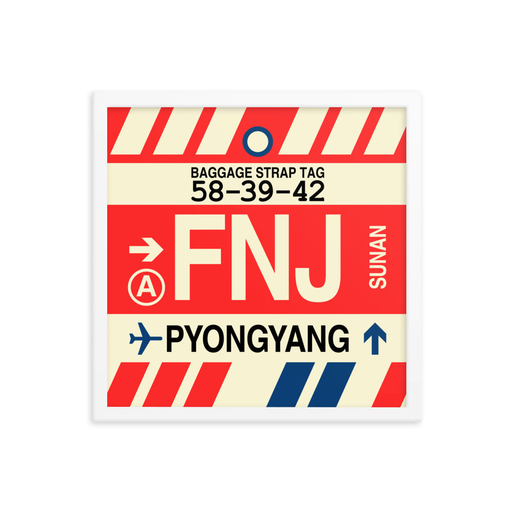 Travel-Themed Framed Print • FNJ Pyongyang Souvenir • YHM Designs - Image 14