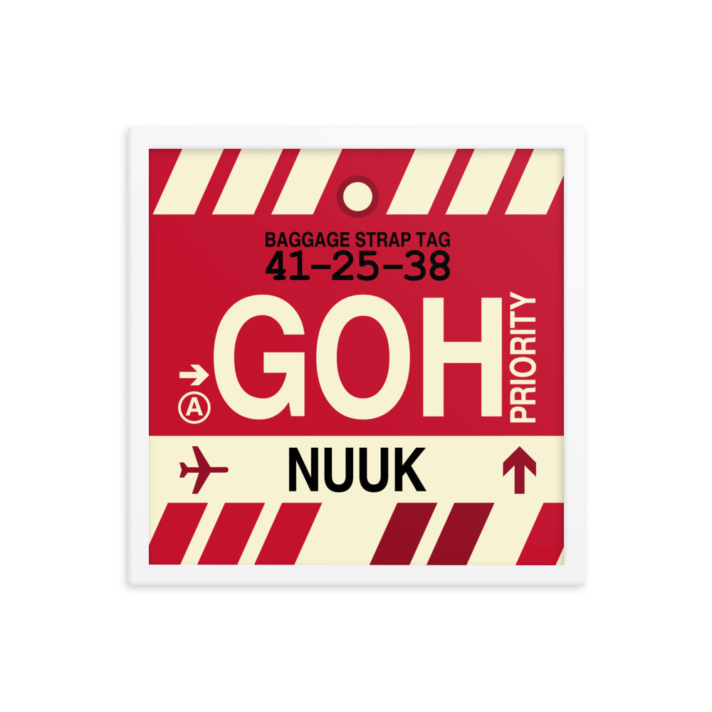 Travel-Themed Framed Print • GOH Nuuk Souvenir • YHM Designs - Image 14