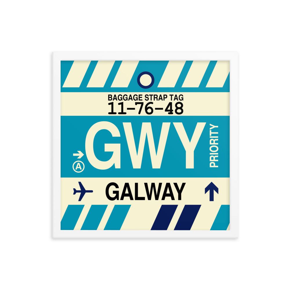 Travel-Themed Framed Print • GWY Galway Souvenir • YHM Designs - Image 14